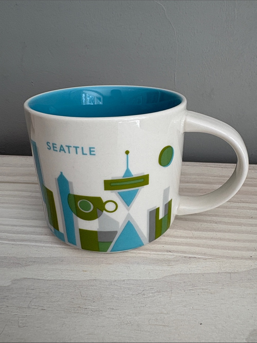 Starbucks Seattle You Are Here Collection Coffee‎ Mug 2017 14oz Space Needle
